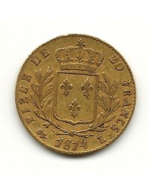 20 Frs Louis XVIII   1814L