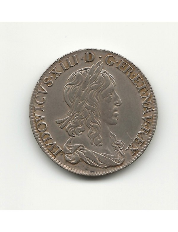 1/2  Ecu  Louis XIII 1642A