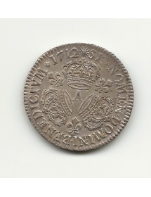 1/2 Ecu Aux 3 Couronnes  1712A