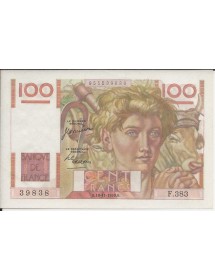 100 FRS JEUNE PAYSAN