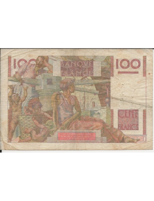 100  FRS JEUNE PAYSAN Fil Inversé