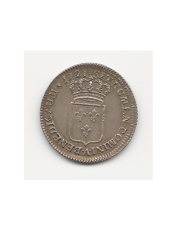 1/3 Ecu de France 1721A