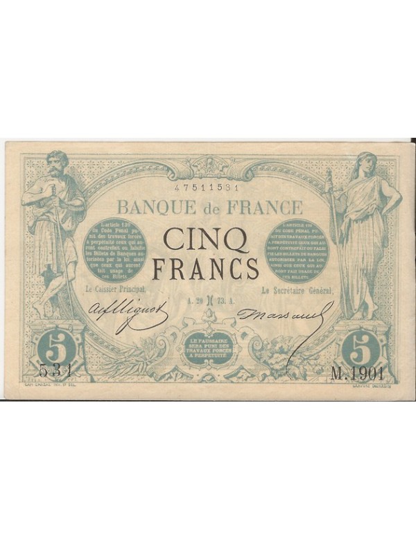 5 Franc (Noir) 