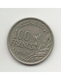 100 Francs Cuivre Nickel 1958