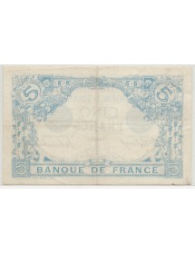 5 Francs Bleu