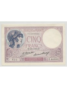 5 Francs Violet