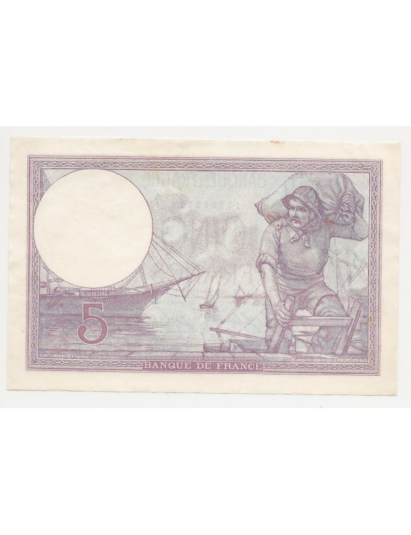 5 Francs Violet