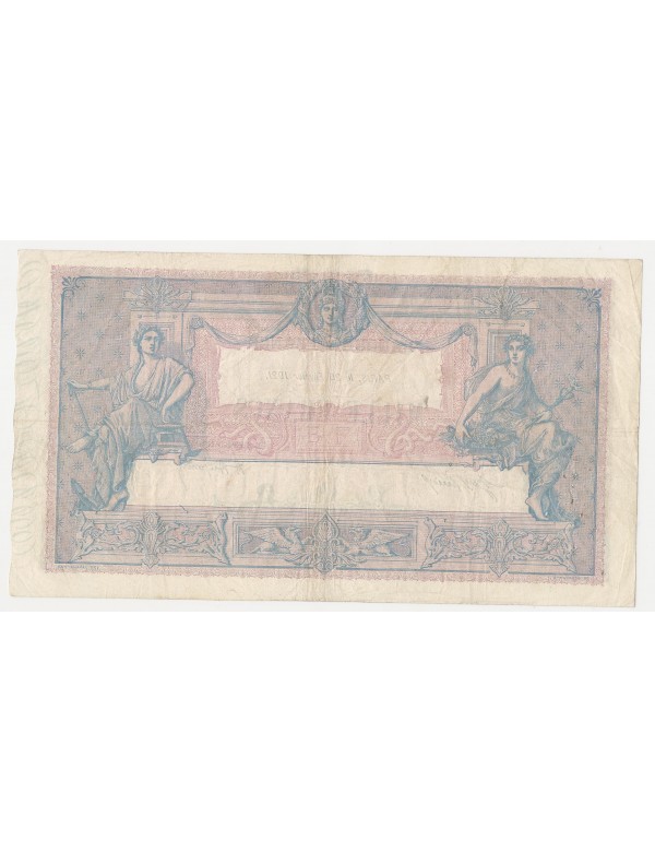 1000 FRS Bleu et Rose