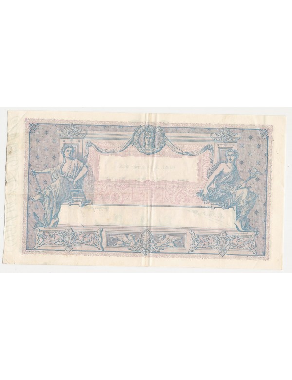 1000 FRS Bleu et Rose