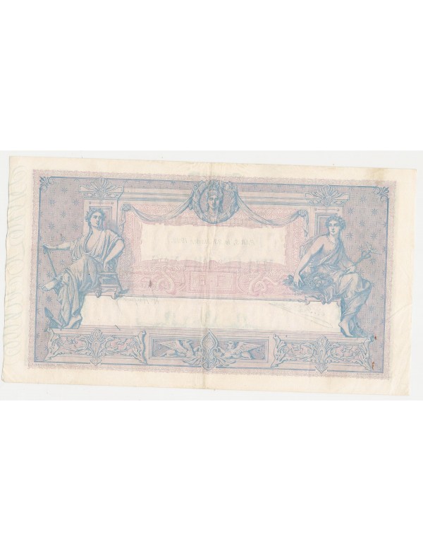 1000 FRS Bleu et Rose