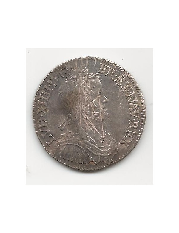 1/2 Ecu Argent - A la mèche longue