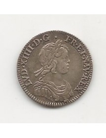 1/12 Ecu Argent - A la mèche courte