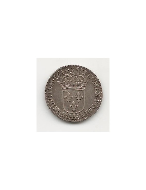 1/12 Ecu Argent - A la mèche courte