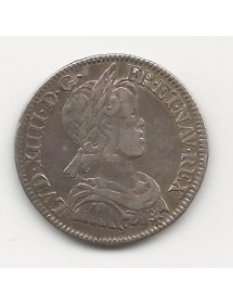 1/4 Ecu Argent - A la mèche courte