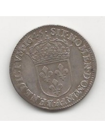 1/4 Ecu Argent - A la mèche courte 2