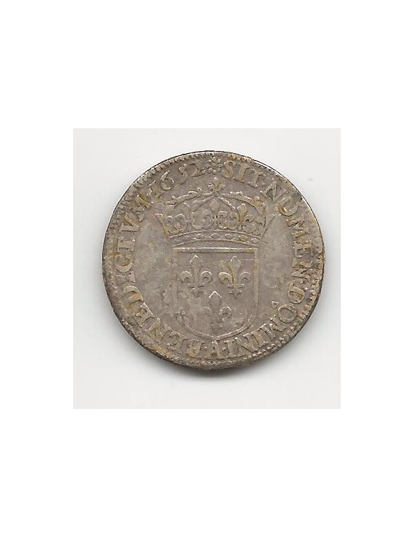 1/4 Ecu Argent - A la mèche longue