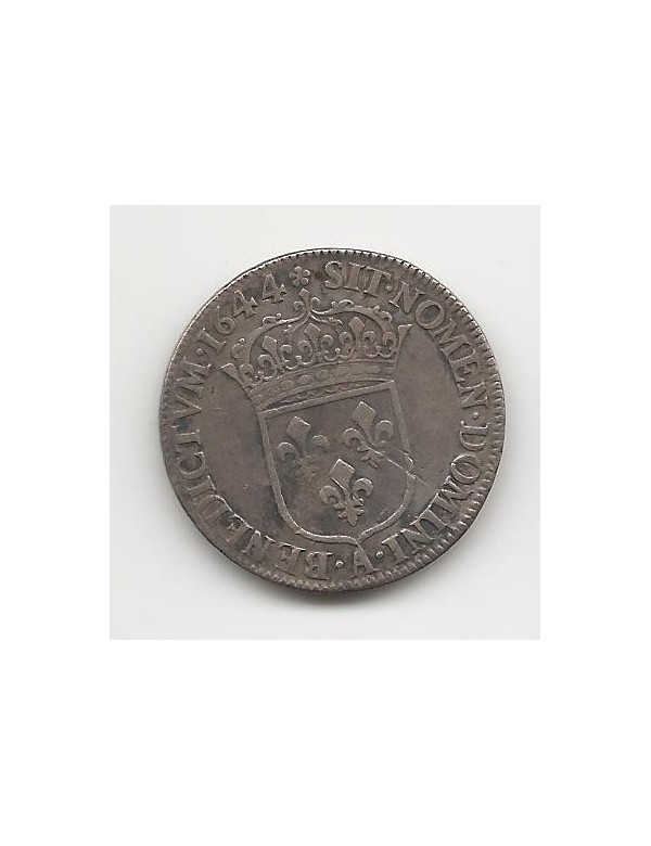 1/4 Ecu Argent - A la mèche Longue