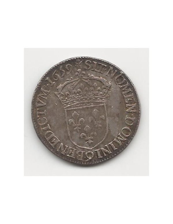 1/2 Ecu Argent - Au buste juvénile