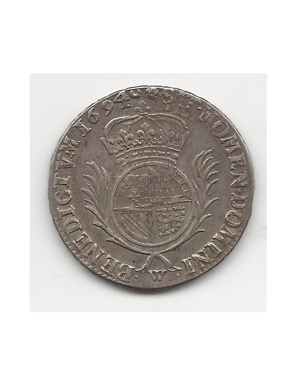 1/2 Ecu Argent - Flandre "Caraombole"