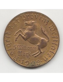 5 million Mark - Province de Wesphalie