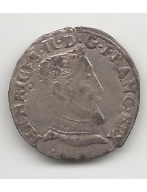 Teston Argent - Henri II