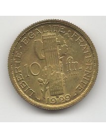 10 Francs Cuivre-Alu - Essai de Morlon