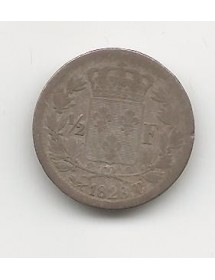 1/2 Franc Argent - Charles X - Type Michaut 2