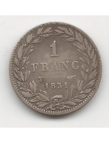 1 Franc Argent - Louis Phillipe - Tête Nue 2