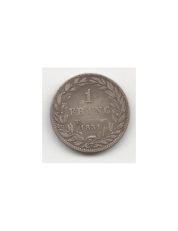 1 Franc Argent - Louis Phillipe - Tête Nue