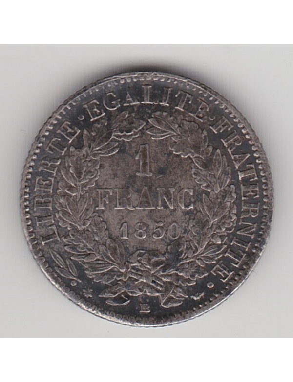 1 Franc Argent - Ceres - Rare Abeille