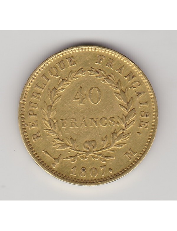 40 Francs Or - Napoléon 1er