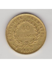 40 Francs Or - Napoléon 1er