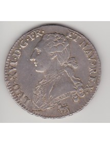 1/2 ECU Argent - Louis XVI - Aux Lauriers