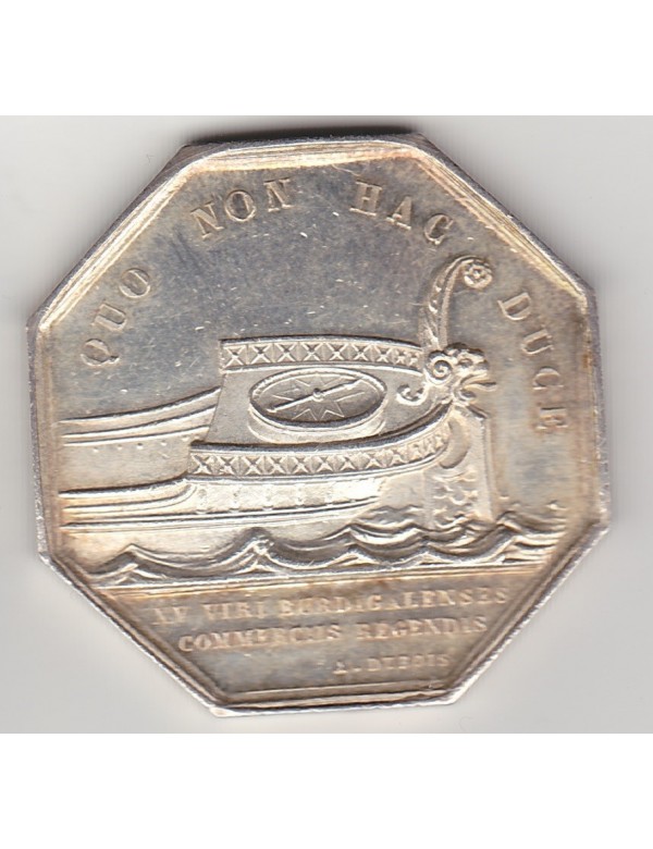 Jeton Argent - Chambre de commerce Bordeaux