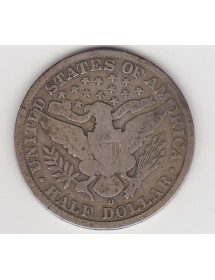 Half Dollar Argent - Etats-Unis - Barber or Liberty - Head 2