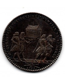 Jeton Argent - Louis XV - Corroyeurs Porteurs de la Chasse de St Merry 2