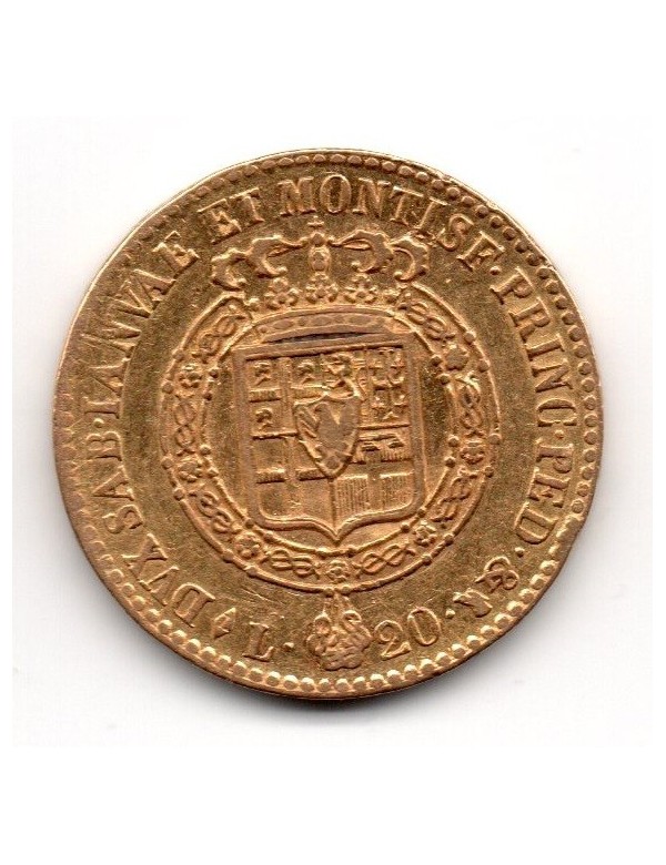 20 Lires Or - Sardaigne