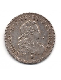 1/3 Ecu Argent - Louis XV - Ecu de France