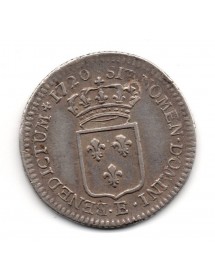 1/3 Ecu Argent - Louis XV - Ecu de France
