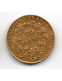 20 Francs Or - Bonaparte - Premier Consul