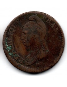 2 Decimes Cuivre - DUPRE