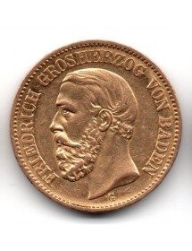 20 Mark Or - Friedrich Baden