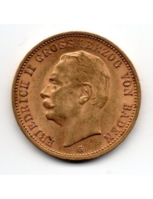 20 Mark Or - Baden Friedrich II