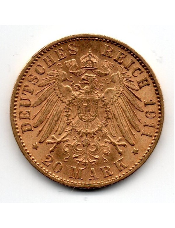 20 Mark Or - Baden Friedrich II