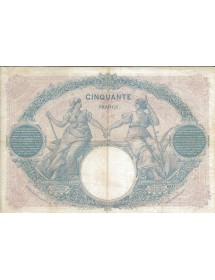 50 Frs BLEU & ROSE