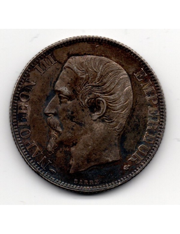 2 Francs Argent - Napoléon III - Tête Nue