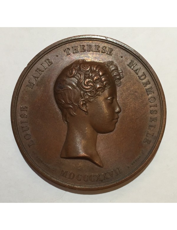 Médaille Bronze - Henri d'Artois Duc Bordeaux