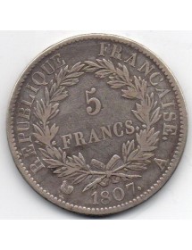 5 Francs Argent - Napoléon 1er - Type Transitoire