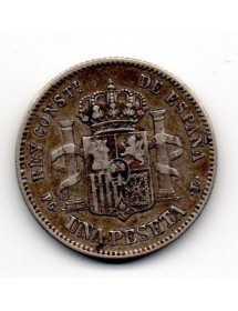 Una Pesta Argent - Espagne - Alfonso XIII 2