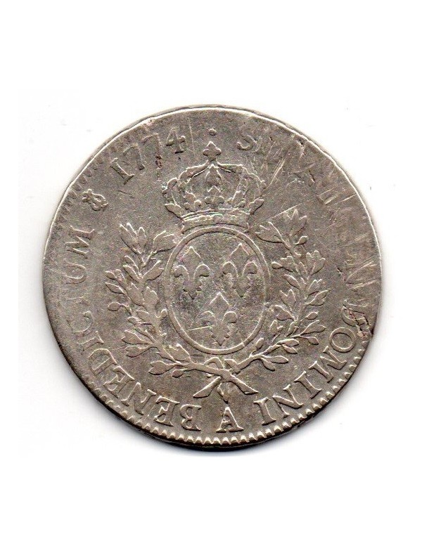 Ecu Argent - Louis XVI - Au buste Habillé